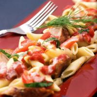 Pasta with Sausage, Red Peppers & Herbs Recipe - (4/5)_image