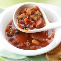 Hearty Beef & Bean Soup image