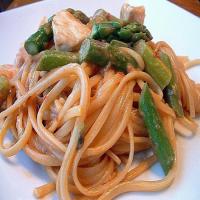 Sesame Noodles with Chicken & Asparagus Recipe - (4.6/5)_image