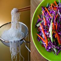Rice Stick Salad With Shredded Vegetables image