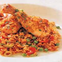 Spanish-Style Chicken with Saffron Rice (Arroz con Pollo) image