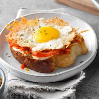 Open-Faced Frico Egg Sandwich_image