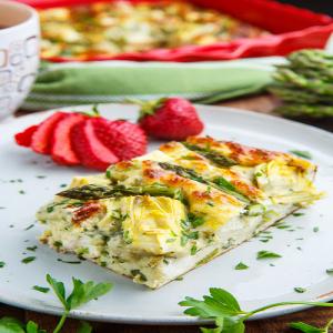Asparagus and Artichoke Breakfast Casserole Recipe_image