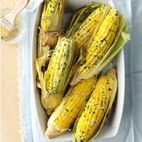 Herbed Grilled Corn on the Cob image