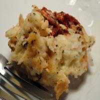 Garlic and Herb Bread Pudding image