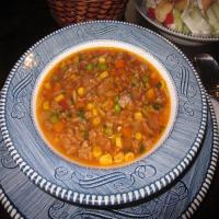 Ground Beef & Orzo Soup_image