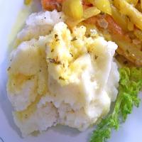 Roasted Garlic Mashed Potatoes Lower Healthier Fat_image