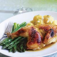 Roasted Cornish Game Hens with Wildflower Honey & Orange_image