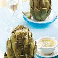 Artichokes with Rosemary Sauce image
