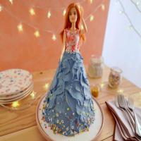 Blueberry Doll Cake image