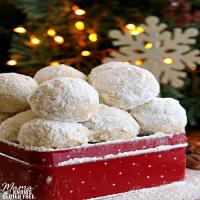Gluten-Free Snowball Cookies {Dairy-Free Option}_image