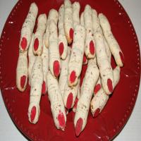 Witch's Finger Cookies image