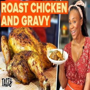Roasted Spatchcock Chicken And Giblet Gravy Recipe by Tasty_image
