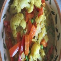 Vegetable in Coconut Curry Sauce_image