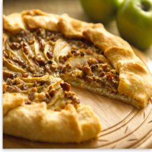 Alouette Cheese and Apple Galette Recipe image