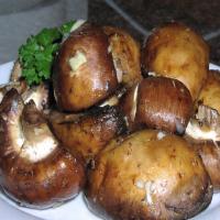 Grilled Marinated Mushrooms With No Salt image