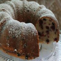 Rich and Buttery Huckleberry Bundt Cake image