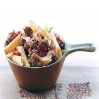 Penne with Sausage and Tomato Sauce image