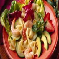 Shrimp Pasta Salad With Fresh Fruit Salsa image