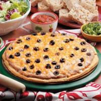 Mexican Dip Pizza with Cornbread Crust image