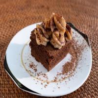 Spicy Cinnamon Brownies with Salted Peanut Butter Icing image