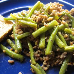 Japanese Green Beans with Beef_image