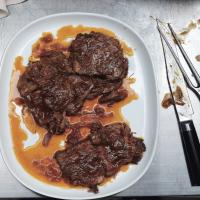 Beer-Braised Beef and Onions image