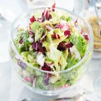 Chopped Romaine and Radicchio Salad_image