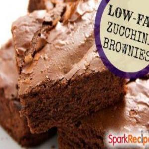 Low-Fat Zucchini Brownie_image