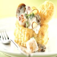 Creamy Chicken Pastry Recipe image