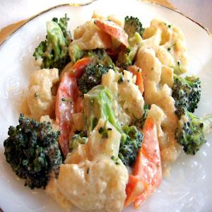 African-Spiced Broccoli-And-Cauliflower Salad image