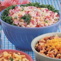 Ham and Shrimp Macaroni Salad_image