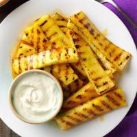 Grilled Pineapple with Lime Dip Recipe - (4.5/5) image
