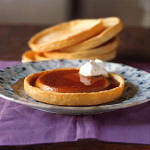 Pumpkin Flan in a Pastry Shell image