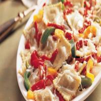 Ravioli with Peppers and Sun-Dried Tomatoes_image