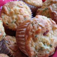 Savory Cheddar Zucchini Muffins_image
