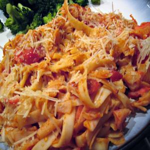 Chipotle and Crab Pasta image
