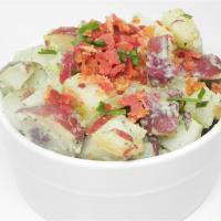 Caramelized Onion and Bacon Potato Salad image
