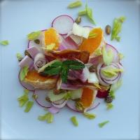 Belgian Endive, Orange and Date Salad_image