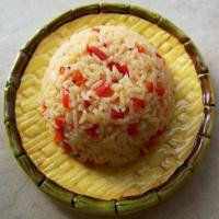 Red and White Rice image