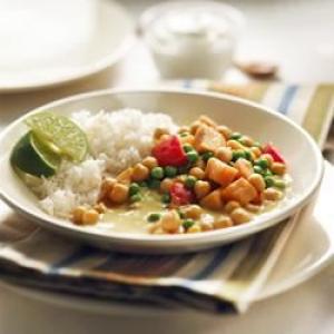 Vegetarian Sweet Potato and Chickpea Curry_image