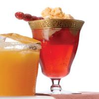Cranberry and Orange-Sherbet Punch image
