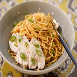Hoisin Sauce Noodles with Chicken image