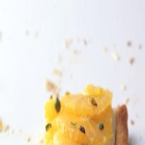 Orange Tart with Orange Cream and Pistachios_image