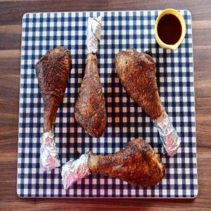 County Fair Turkey Legs with Sweet and Spicy BBQ Sauce image