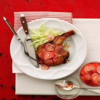 Pickled Radishes for Asian-Style Pork Chops_image