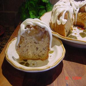 BONNIE'S APPLE WALNUT BUNDT CAKE WITH RUM ICING image