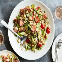 Vegetable Tabbouleh With Chickpeas image