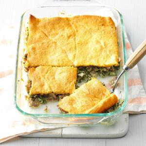 Sausage & Spinach Crescent Bake_image