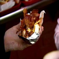 Pink's Bacon-Chili-Cheese Dog image